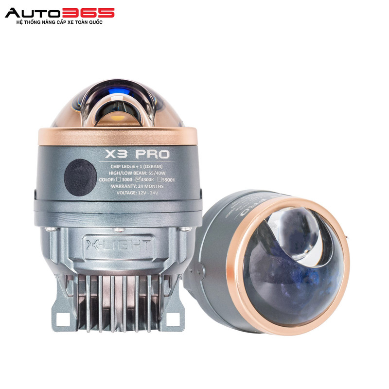 BI GẦM LED X-LIGHT X3 PRO