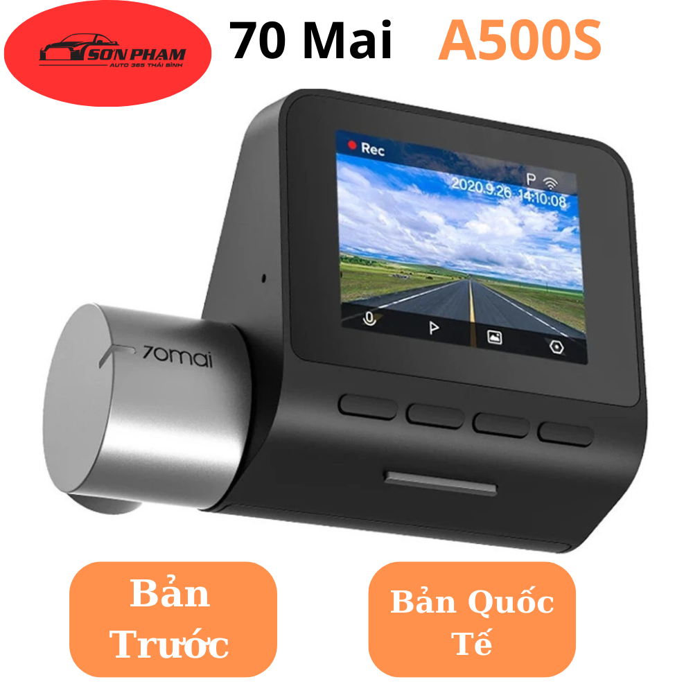 CAM HÀNH TRÌNH 70 Mai A500S Bản full mắt trước bản quốc tế