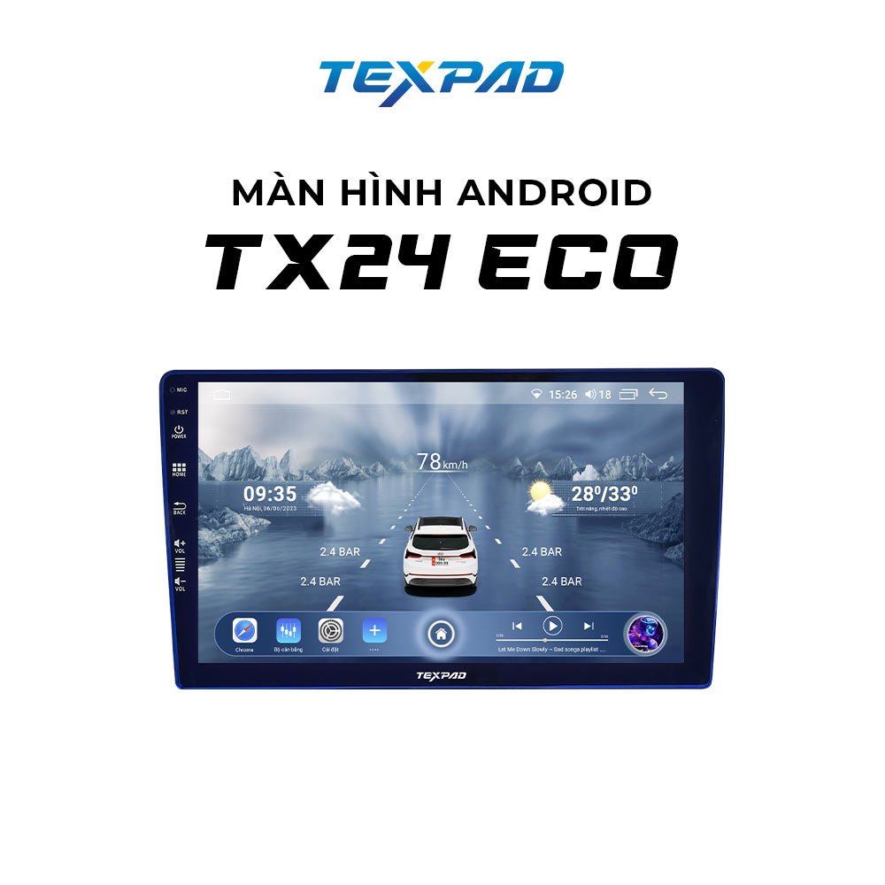 Màn hình ô tô TexPad TX24 Eco